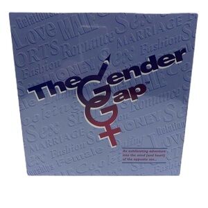Vintage 1995 The Gender Gap Game NIB Sealed